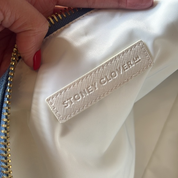 Stoney clover lane denim duffle bag with custom embroidery - Picture 4 of 14